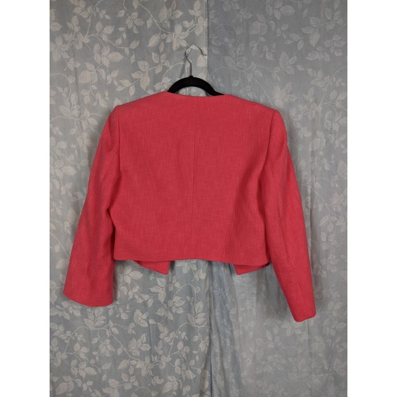 Talbots Collection Vintage Italian Fabric Cropped Jacket 12 - Picture 5 of 5